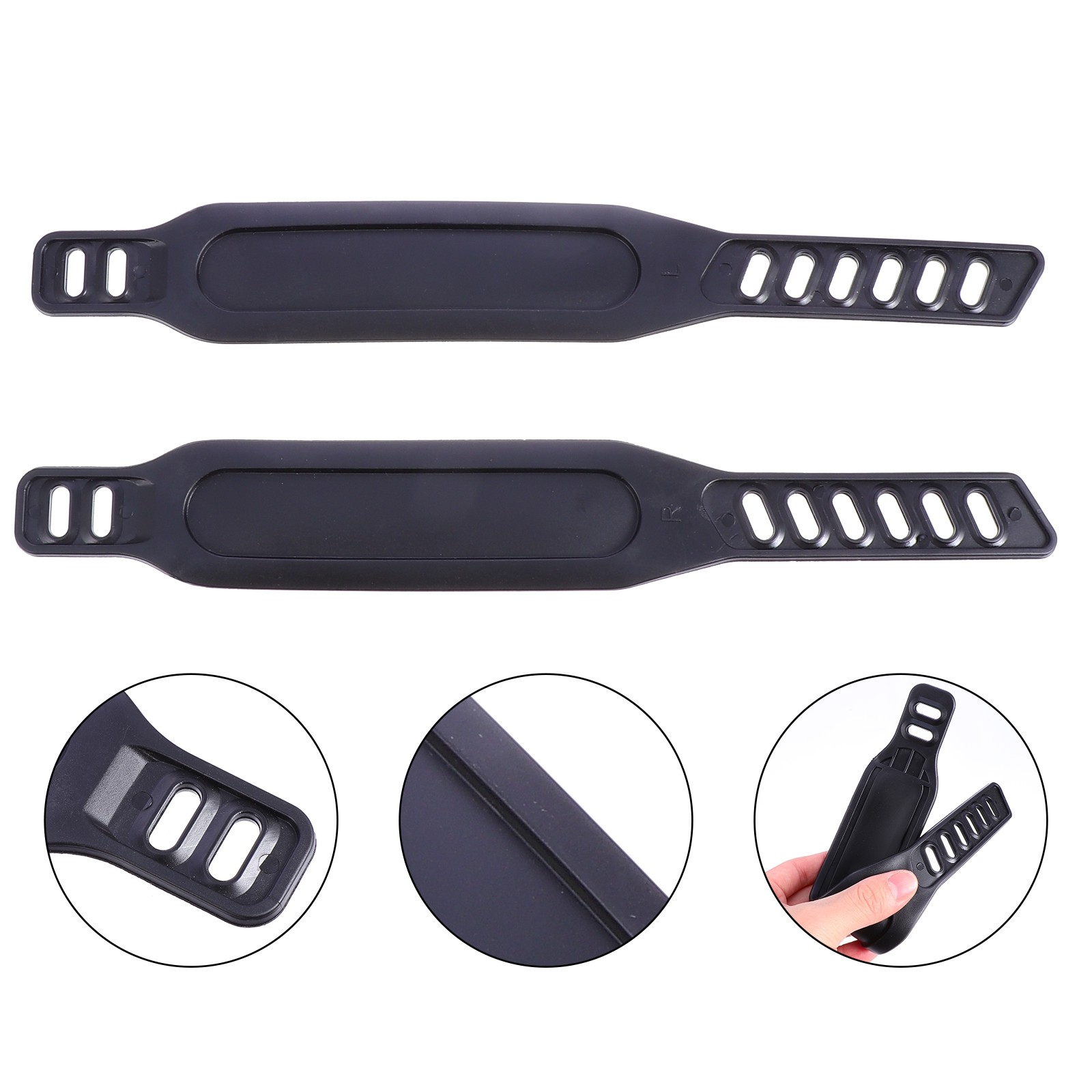 Cycling Gear Indoor - 2Pcs Cycling Pedal Fix Bands Adjustable