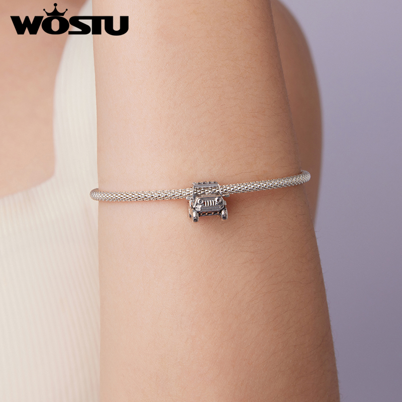 WOSTU 925 Sterling Silver Car  - Vintage Cycling Gear review and price