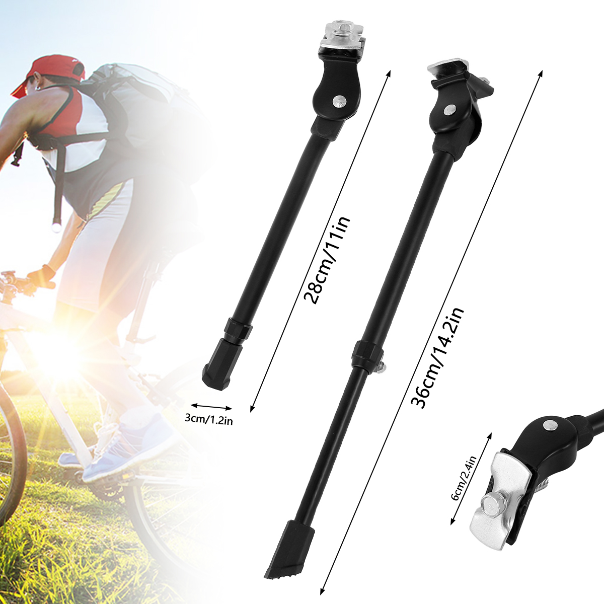 24-27 inch Bicycle Side Suppor - Bicycle Kickstand review and price