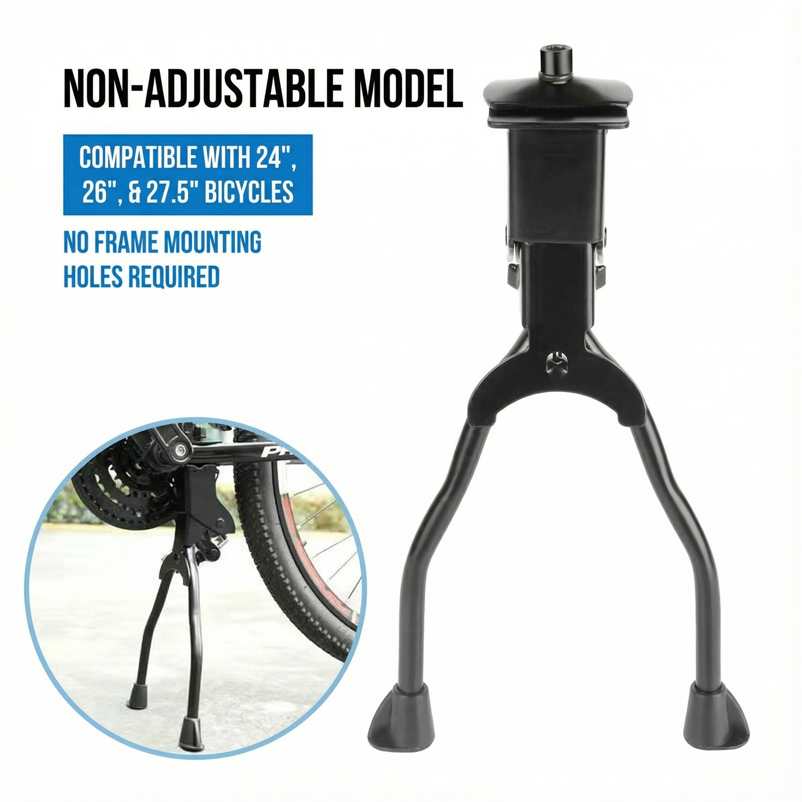 Mountain Bike Double Leg Kicks - Bicycle Kickstand review and price