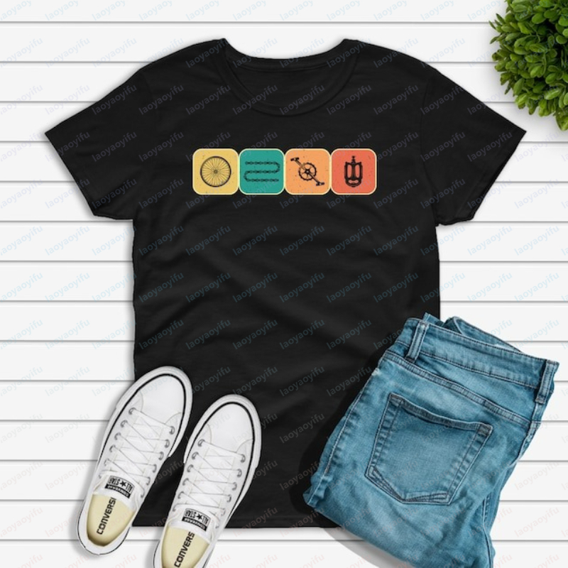 Bike Parts T-shirt Cycling Shi - Vintage Cycling Gear review and price