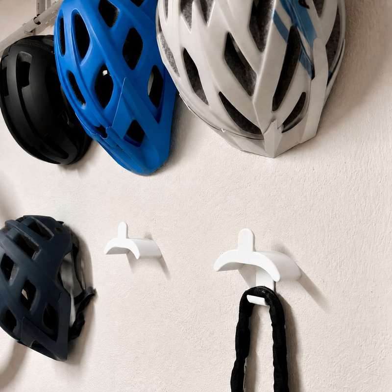 Wall Mount Bike Helmet Storage - Cycling Gear Indoor review and price