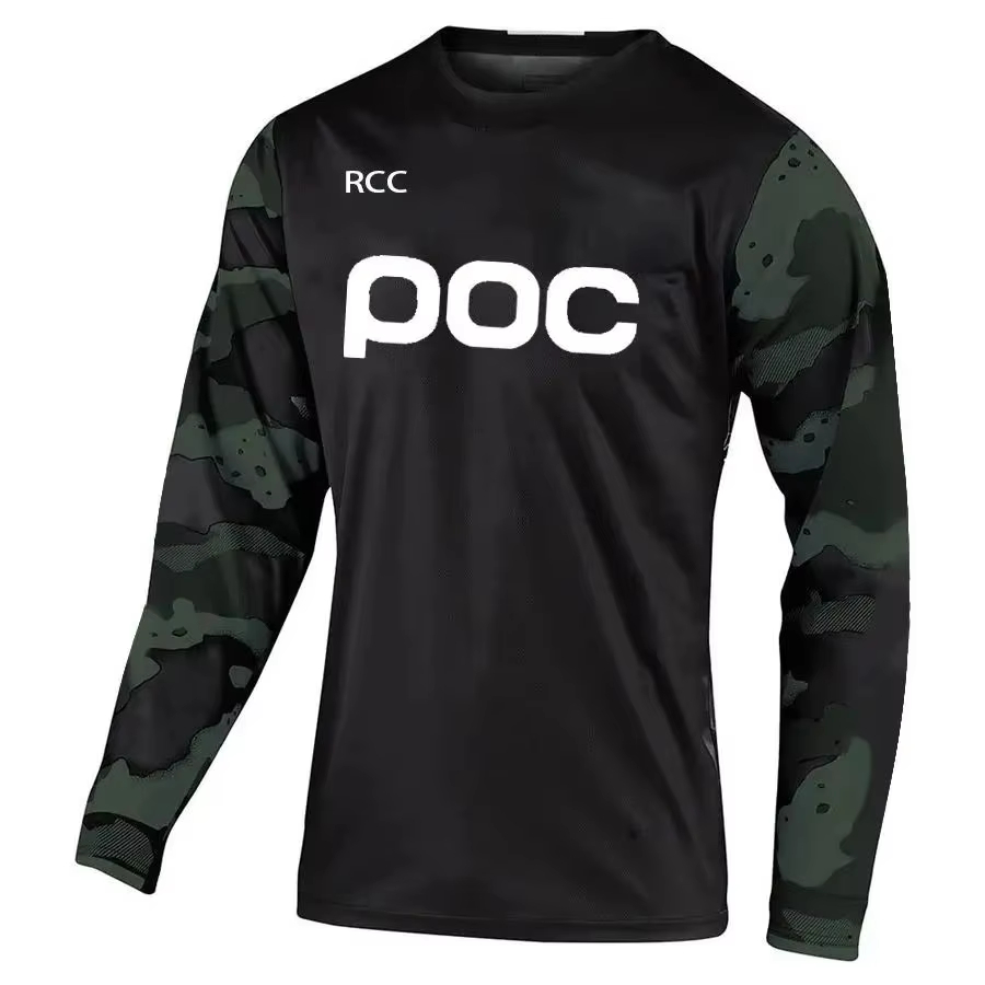 MTB Downhill Mountain Bike Lon - Cycling Jersey review and price