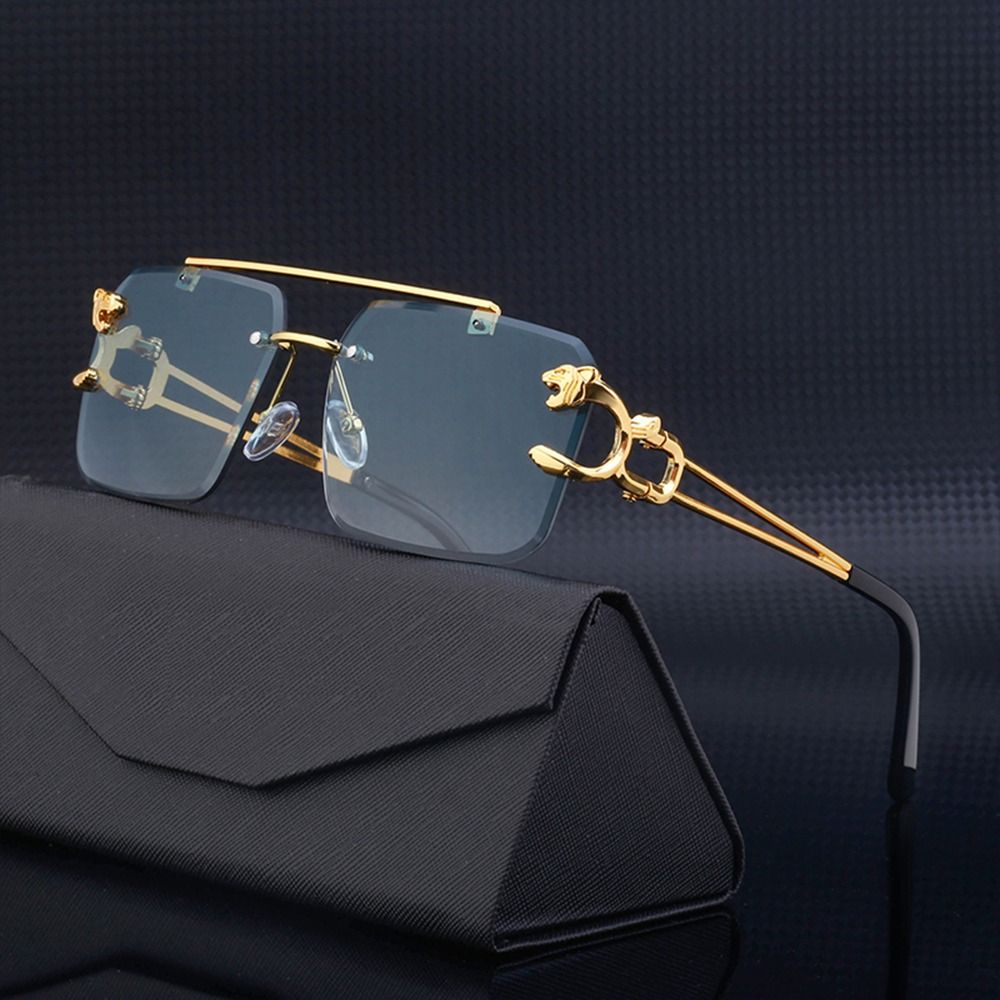 Fashion Leopard Rimless Square - Vintage Cycling Gear review and price