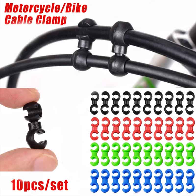 10pcs/set Bike Cross Line Clip - Cycling Gear Parts review and price