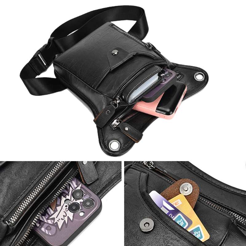 Vintage Pu Leather Waist Pack  - Vintage Cycling Gear review and price