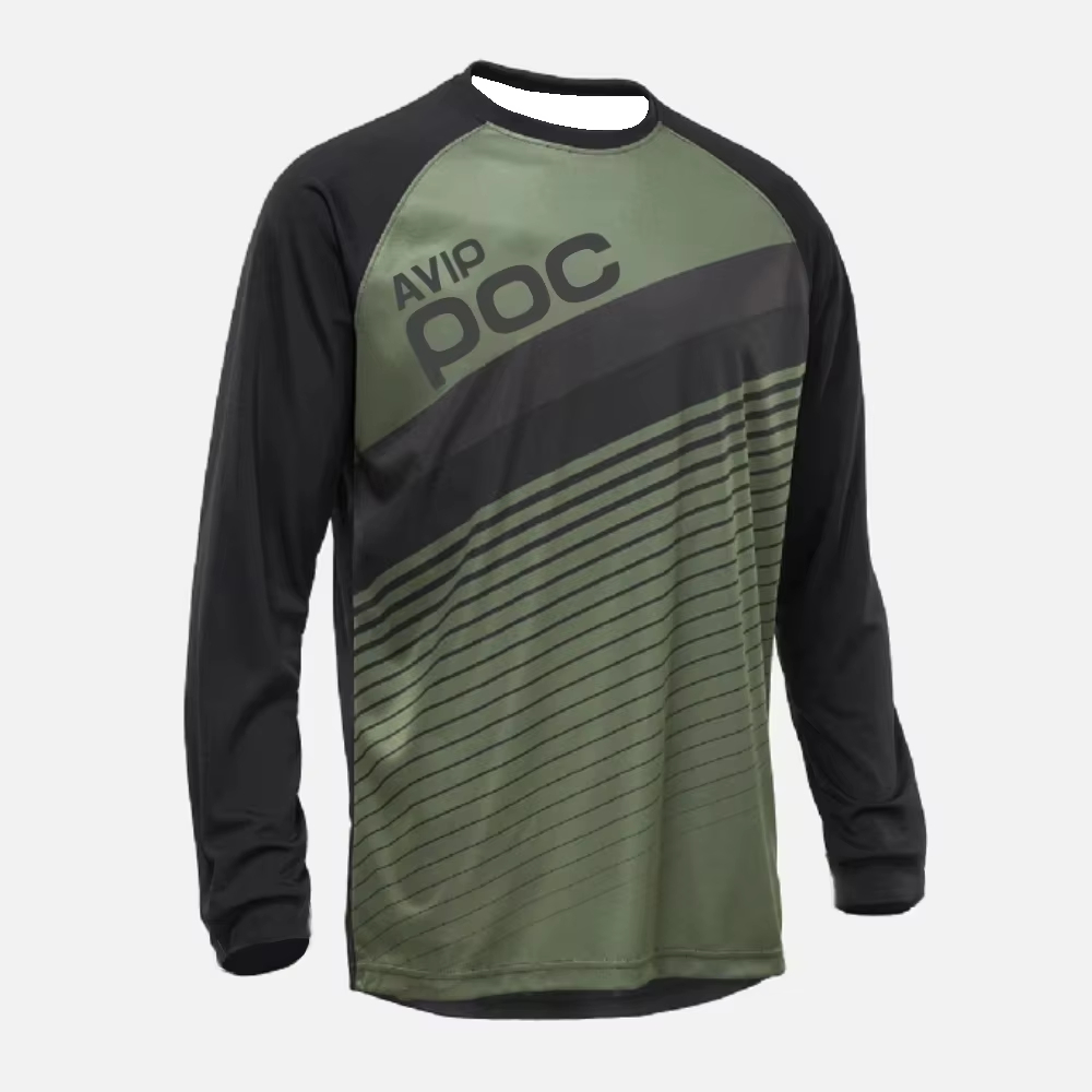 Mens MTB Dirt Bike Long Sleeve - Cycling Jersey review and price